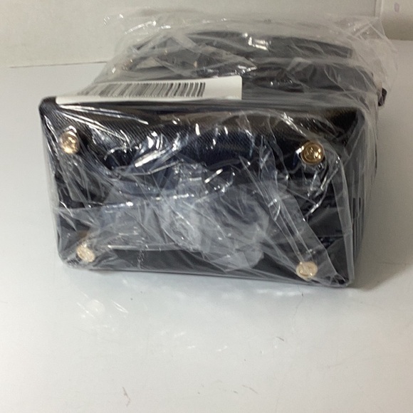 Small Sculpted Buckle Bucket with Convertible Strap - Picture 8 of 10